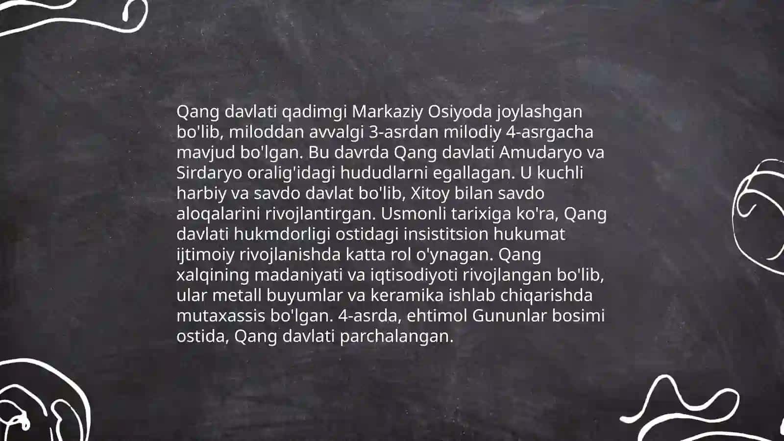 Qanģ davlati 4
