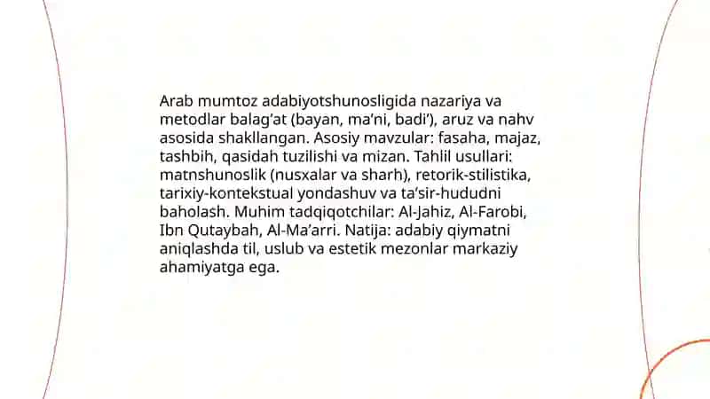 Sharq mumtoz adabiyotshunosligi tarixi 4