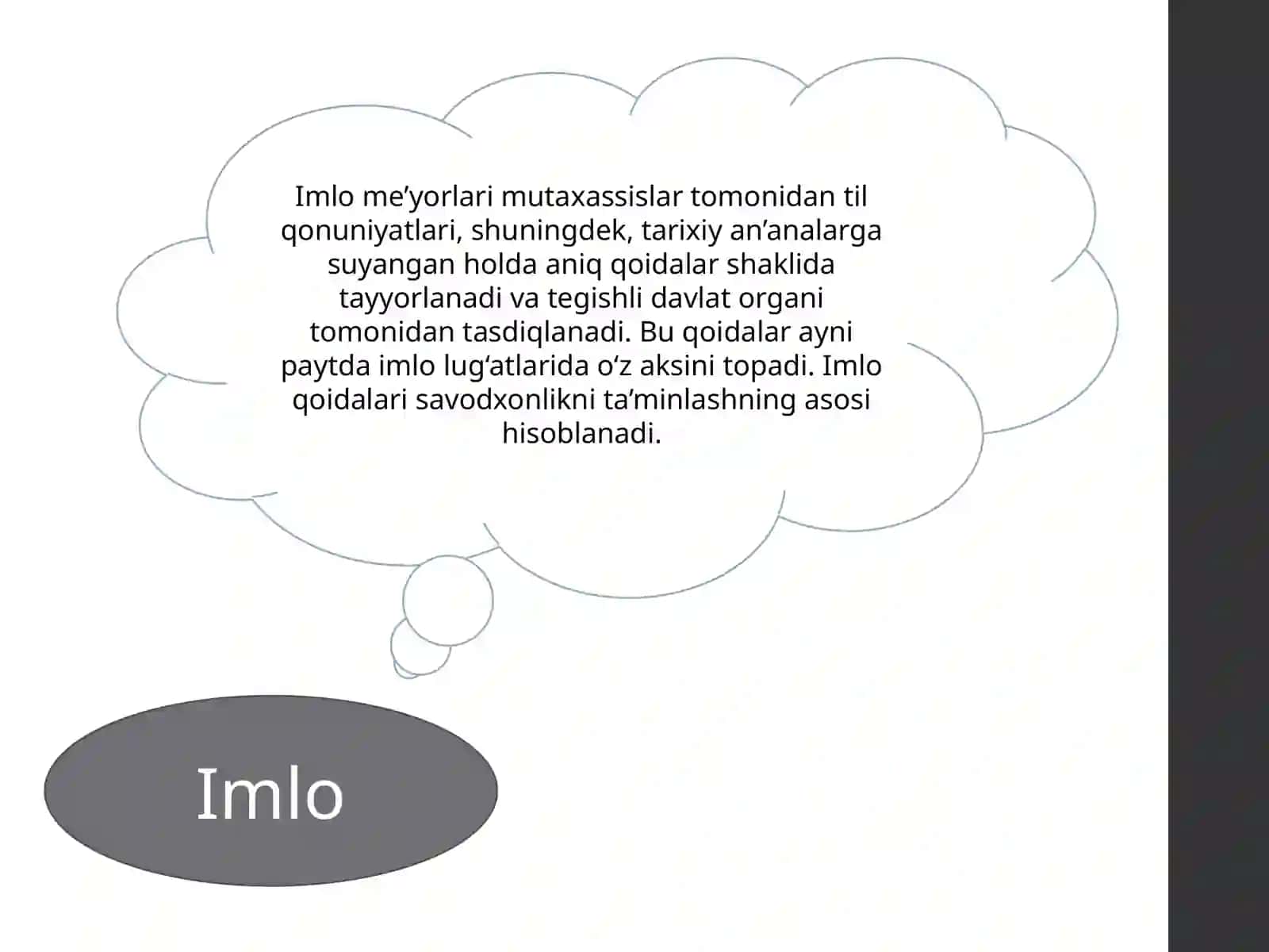 YOZMA NUTQNING TO‘G‘RILIGI VA ME’YOR 4