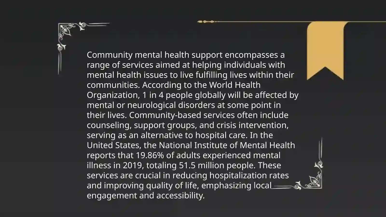 Care in the community 4