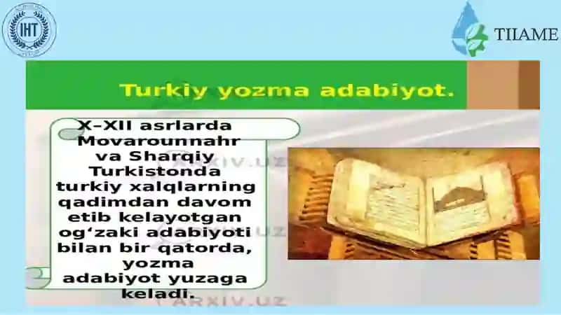 Mahmud Qoshg‘ariyning“Devon-ulug‘otitturk”asari 4