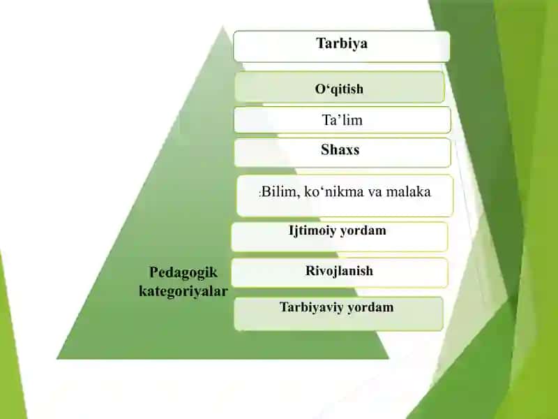Pedagogika va ijtimoiy pedagogika kategoriyalari 4