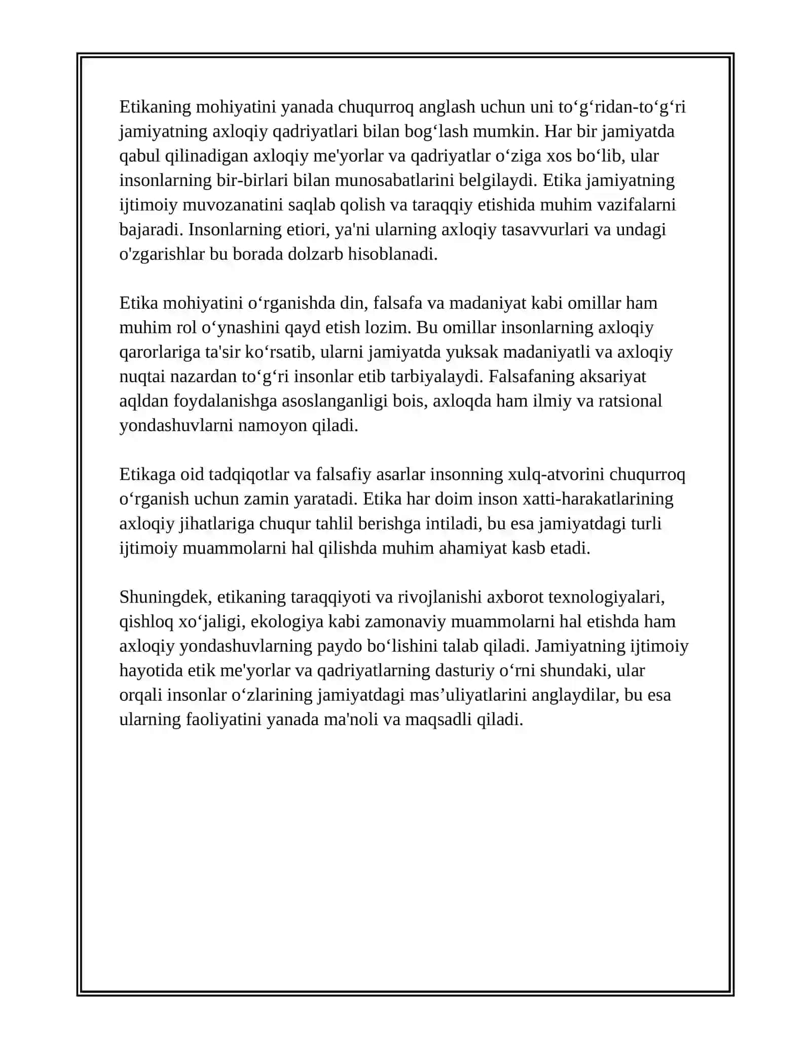 ETIKANING MOHIYATI VA AHAMIYATI 4