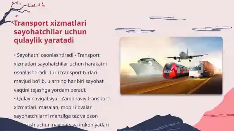 Turizmda xizmatlar va ularning xususiyatlari 4