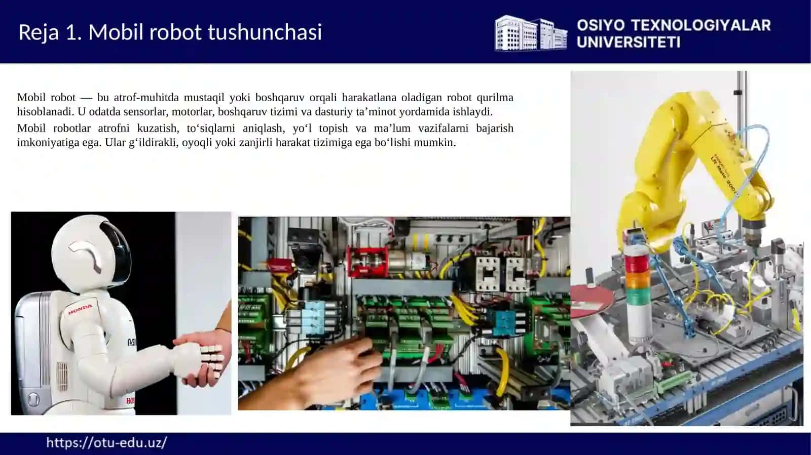 MOBIL ROBOTNING BOSHQARUV TIZIMLARI 4