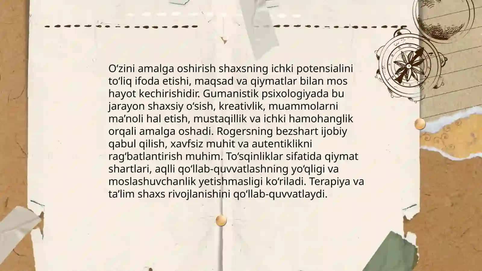 Gumanistik psixologiyada shaxs 4