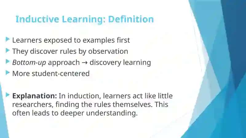 Cognitive Factors in Second Language Acquisition: Inductive and Deductive Approaches 4