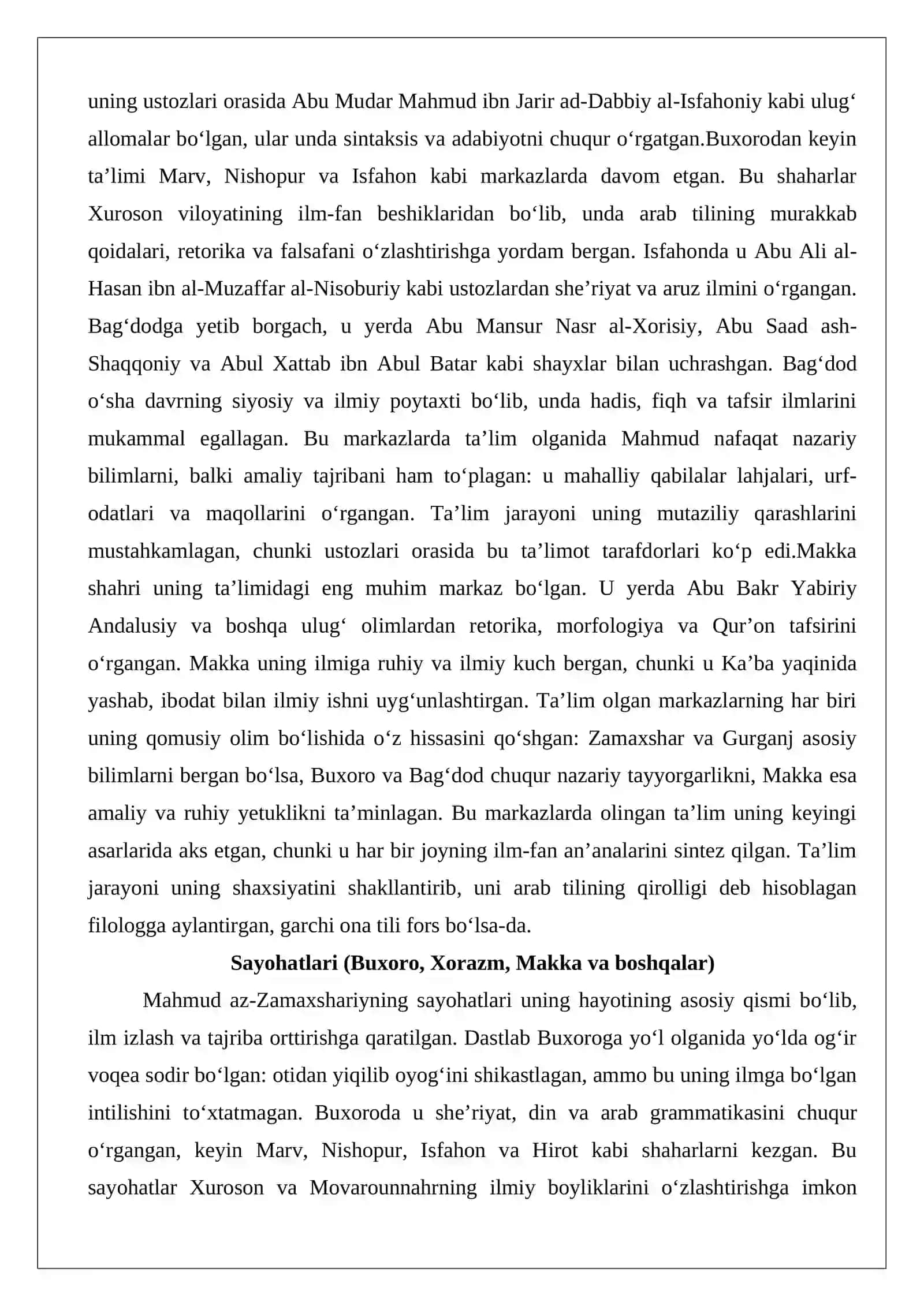 Mahmud az-Zamaxshariy (1075–1144) 4