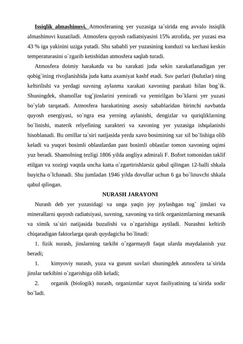 nurash-jarayonlari-shamol-oqar-suvlarning-geologik-ishi 4