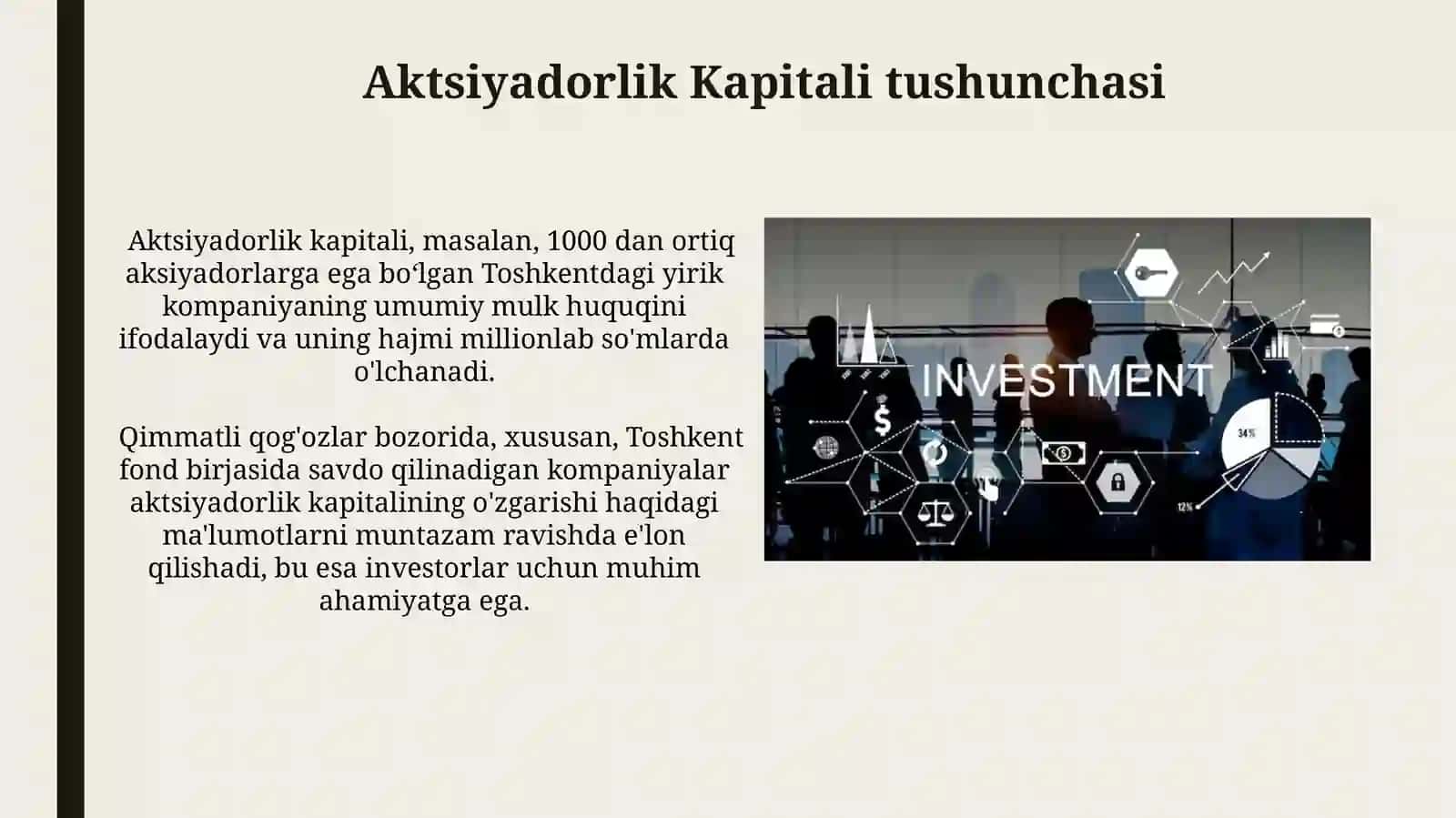 Kompaniya ulushli mulki va ulushli kapital 4