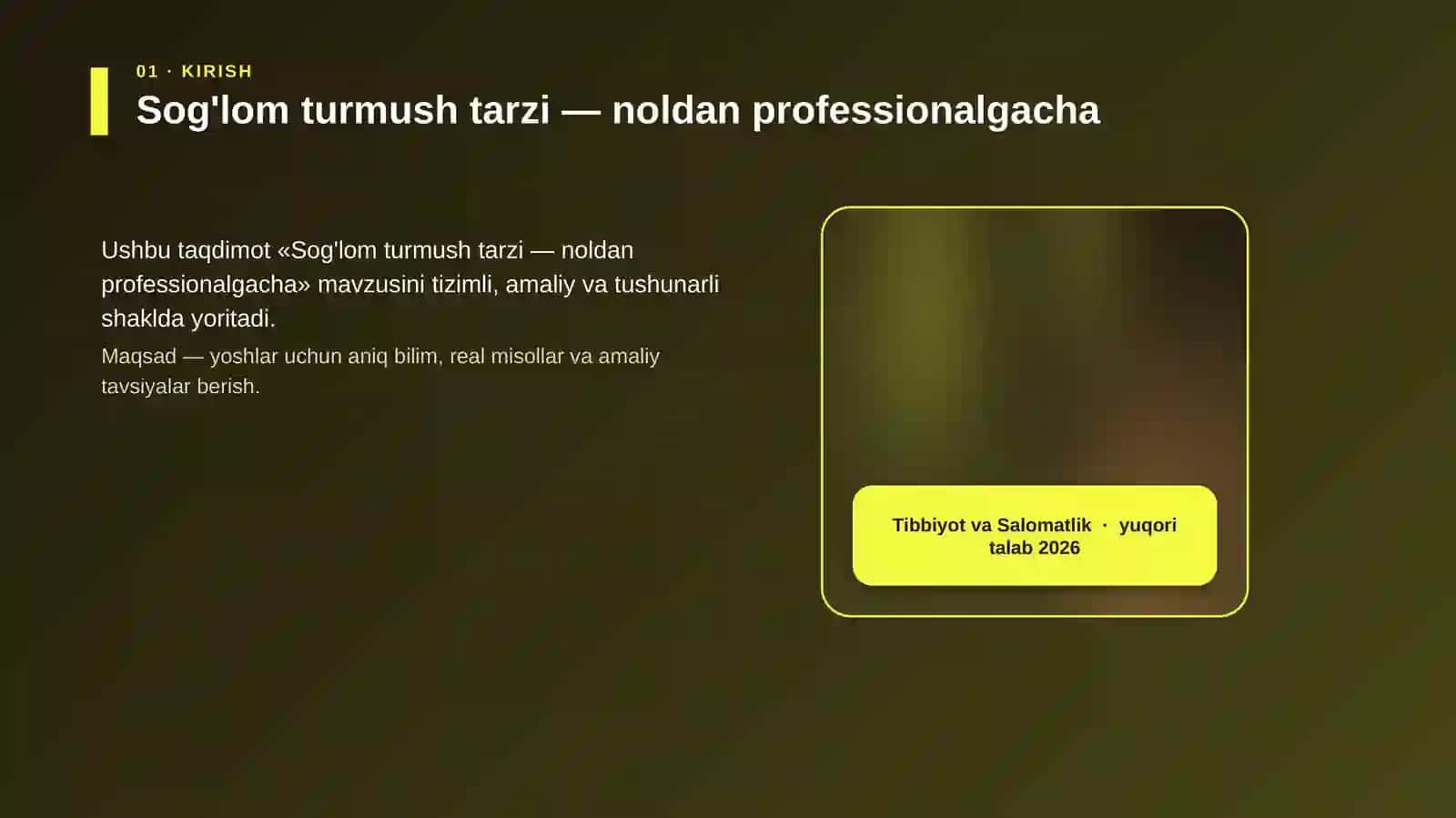 Sog'lom turmush tarzi — noldan professionalgacha 4