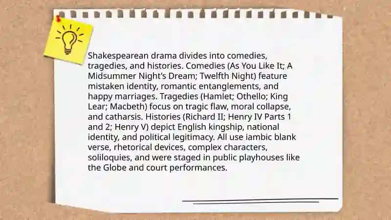 Elizabethan poetry, drama, fiction 4