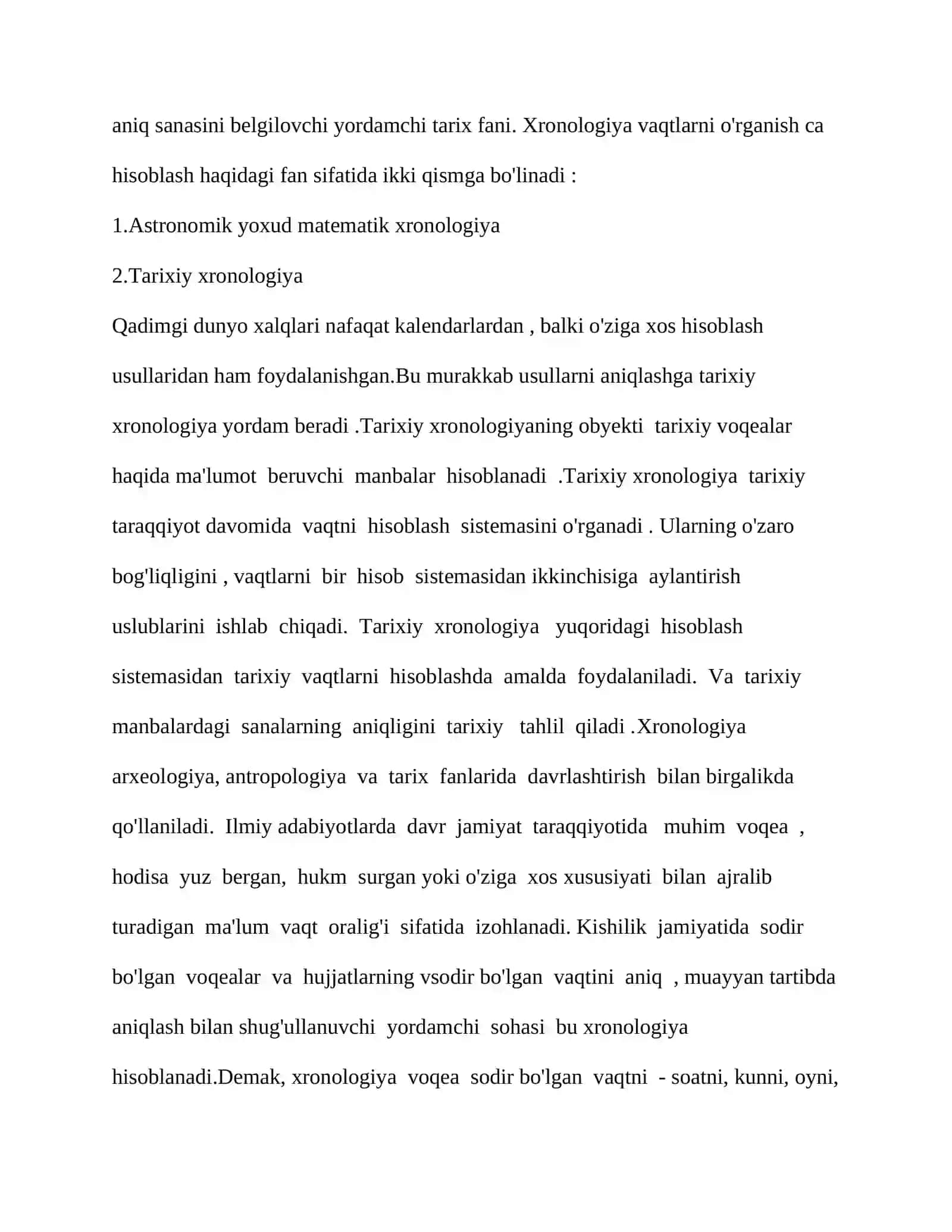 ANTROPOLOGIK DAVRLASHTIRISH VA XRONOLOGIYA 4