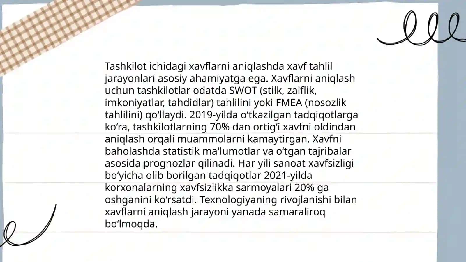 Risklarni Tahlil Qilish Usullari 4