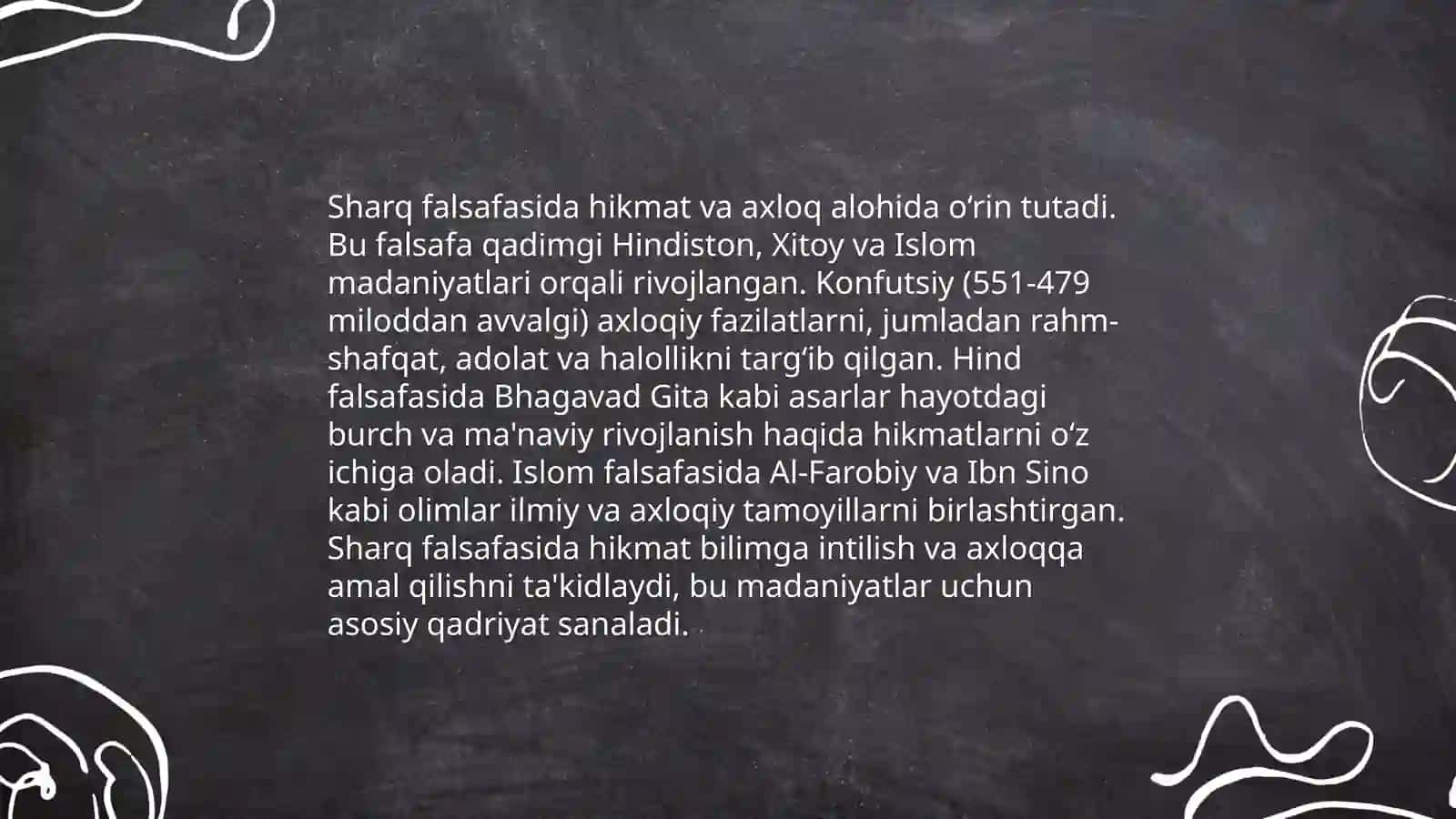 Falsafashunos Gʻarb va Sharq mutafakkirlari 4