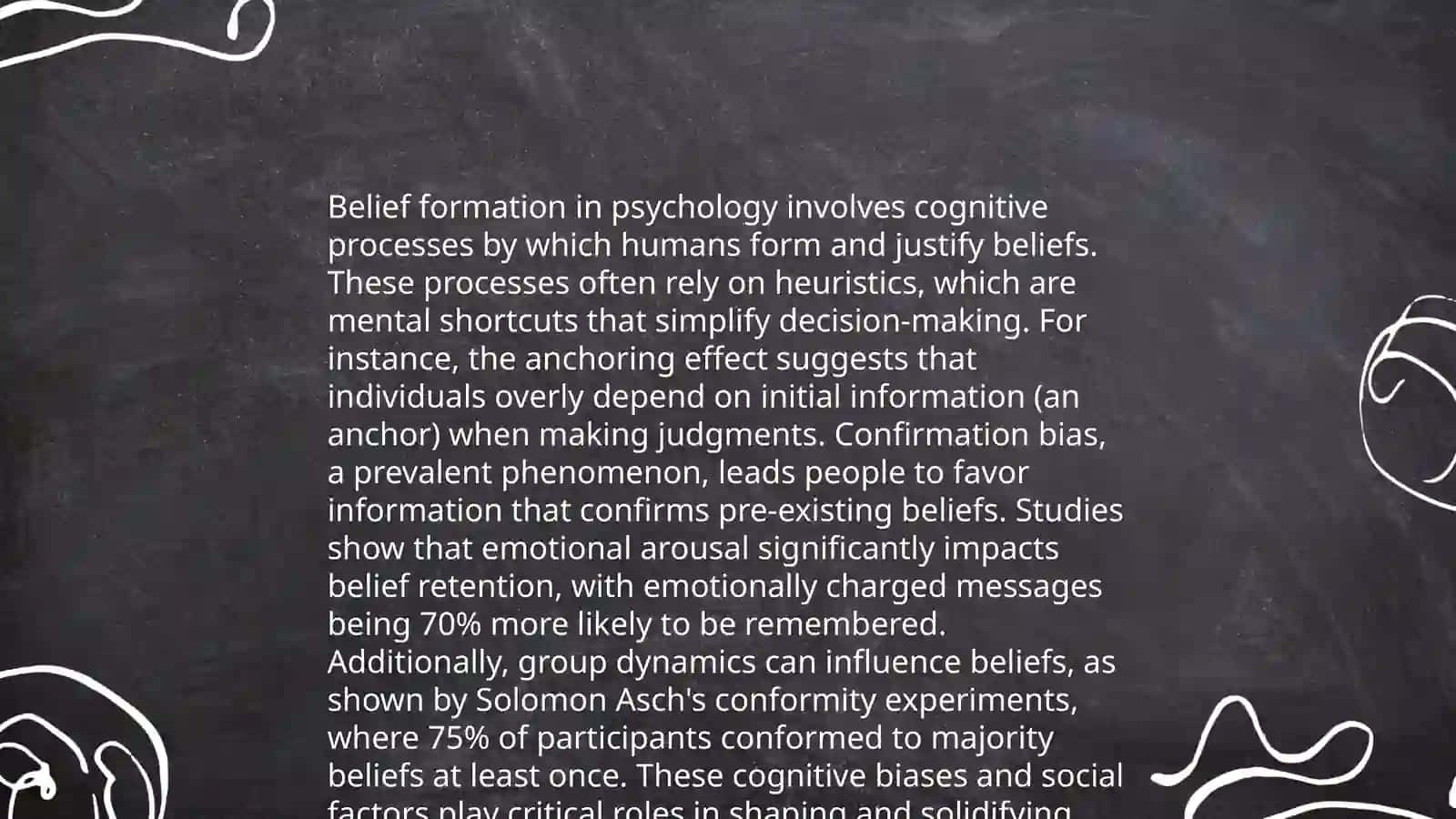 Believe and opinions 4