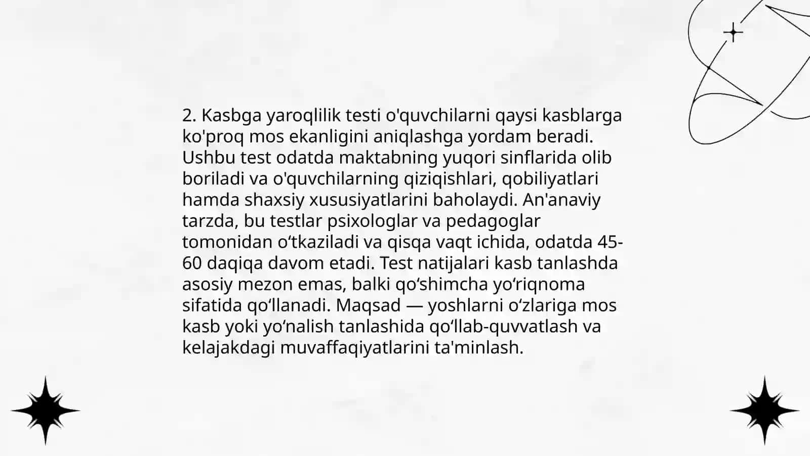 Kasbga Yaroqlilik 4