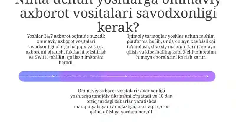 Ommaviy axborot vositalari savodxonligi 4