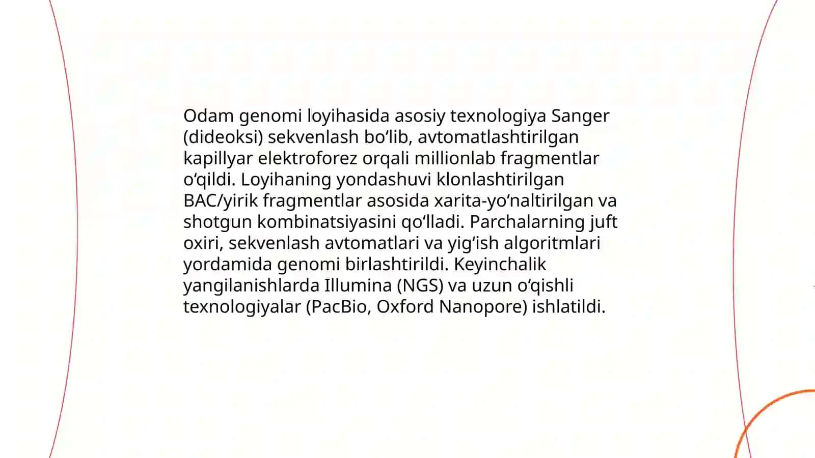 Odamlarning genomit 4