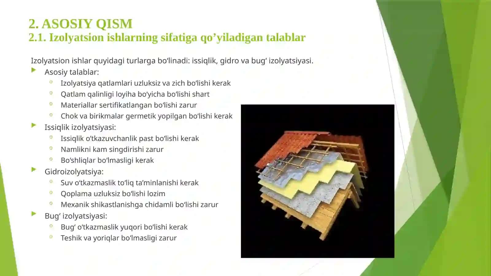 Izolyatsion va Tomyopishishlarining Sifatnazorati 4