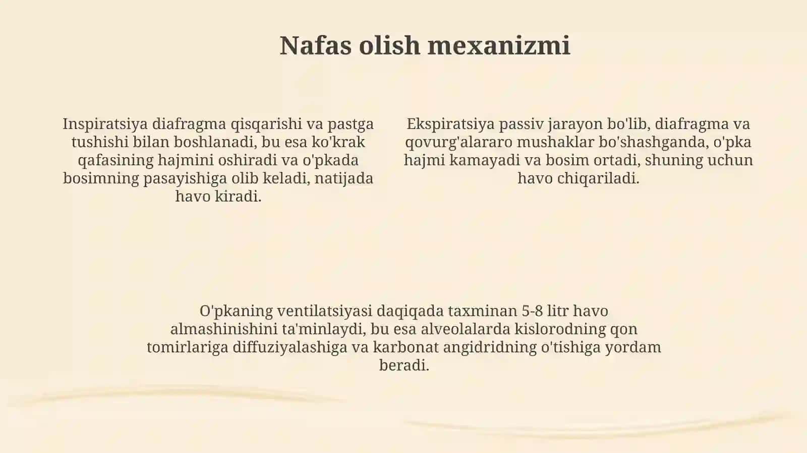 Nafas olish aʼzolari tizimi 4