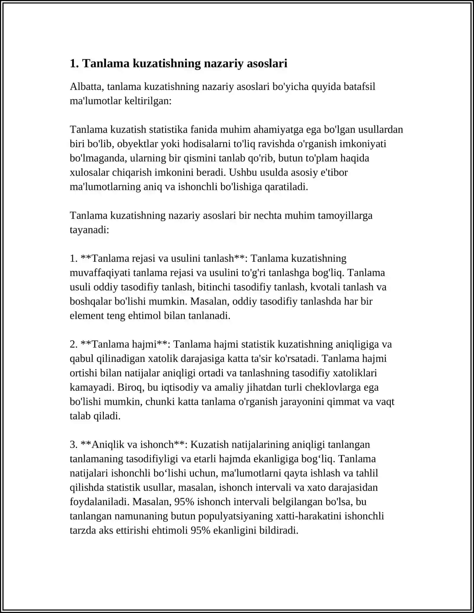 TANLAMA KUZATISH 4