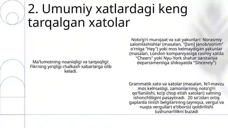 Umumiy xatlar 4