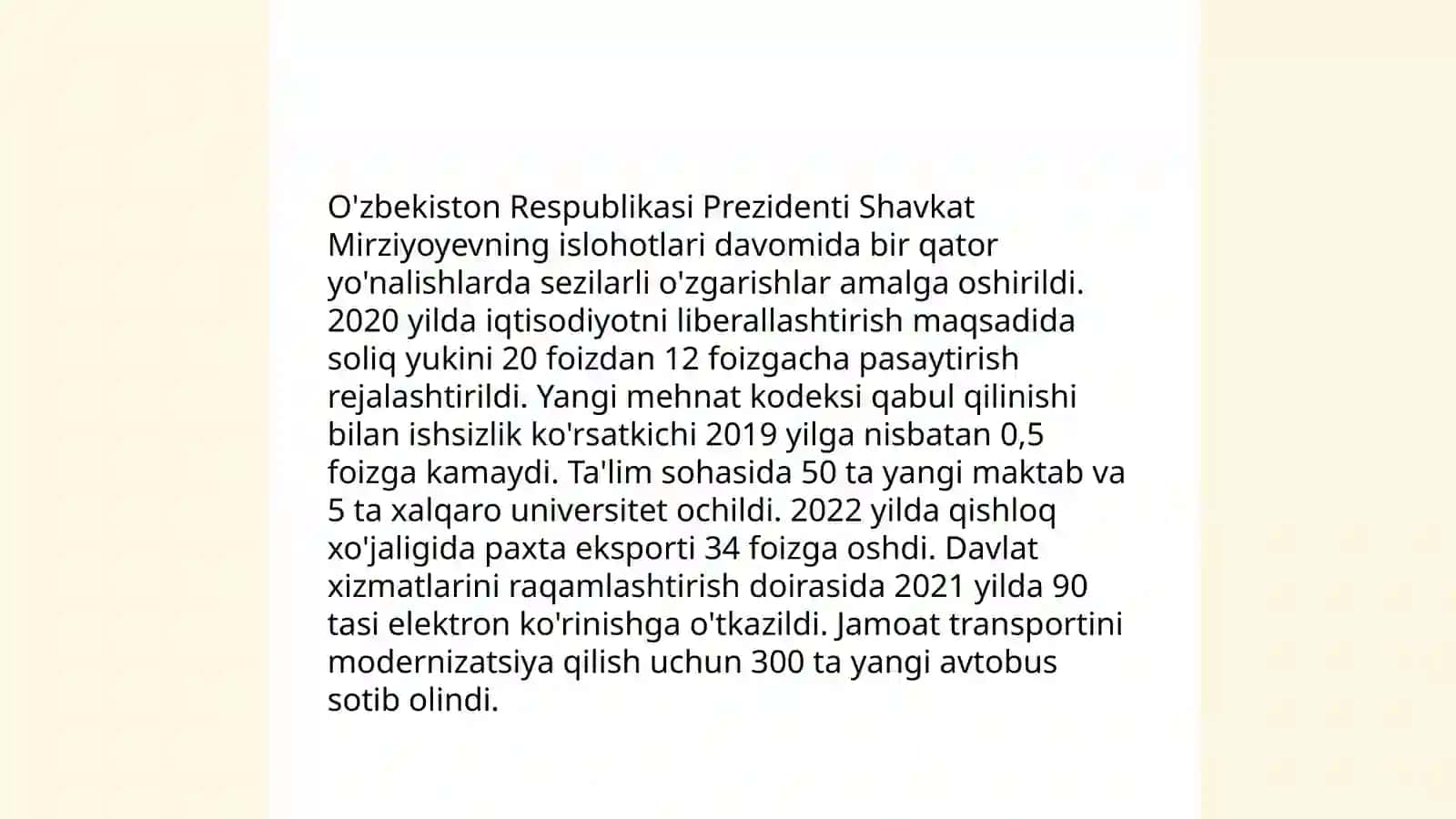 Dinshunoslik fanidan mustaqil ish 4