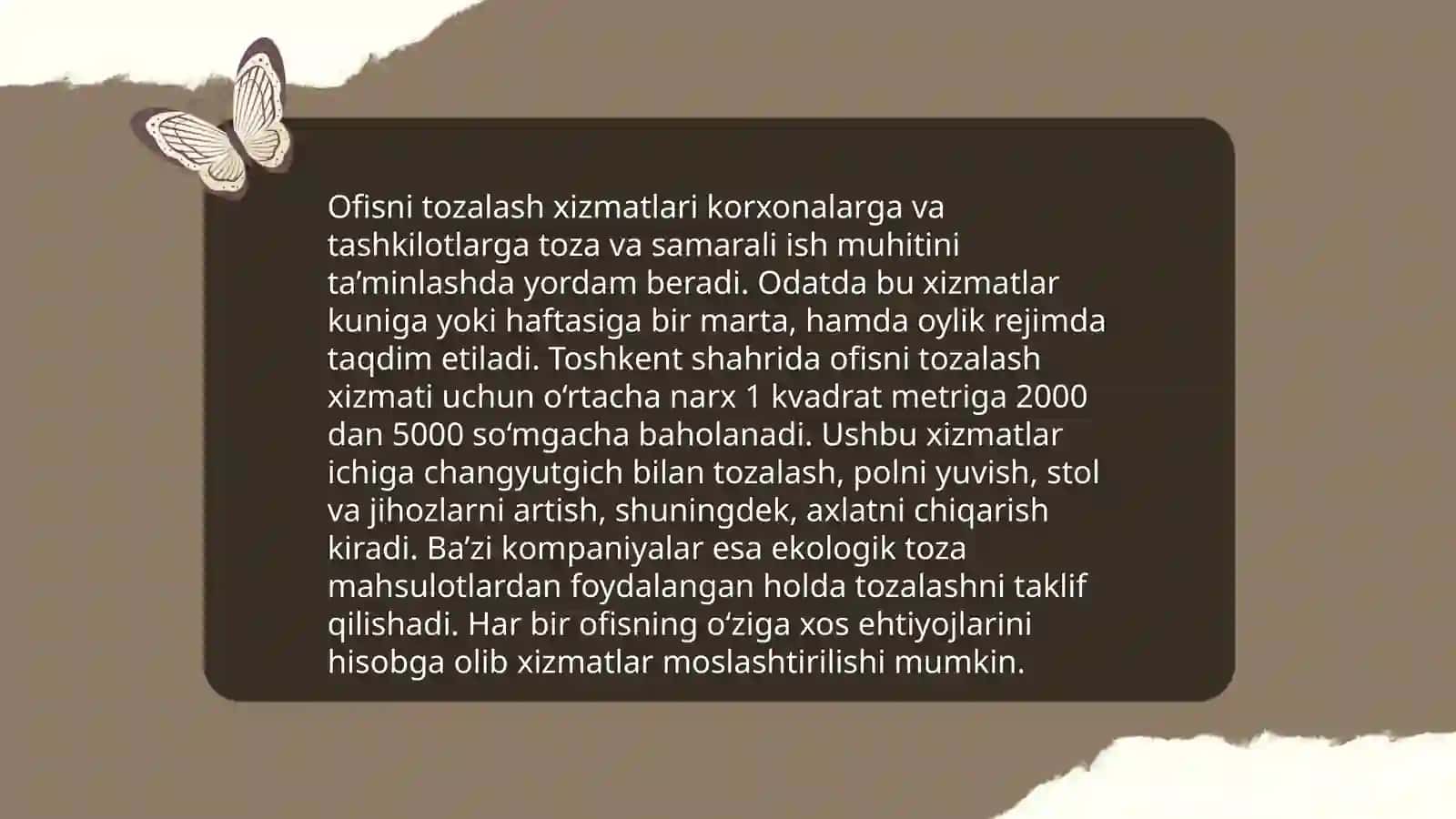 Uylarni tozalash xizmatlari 4