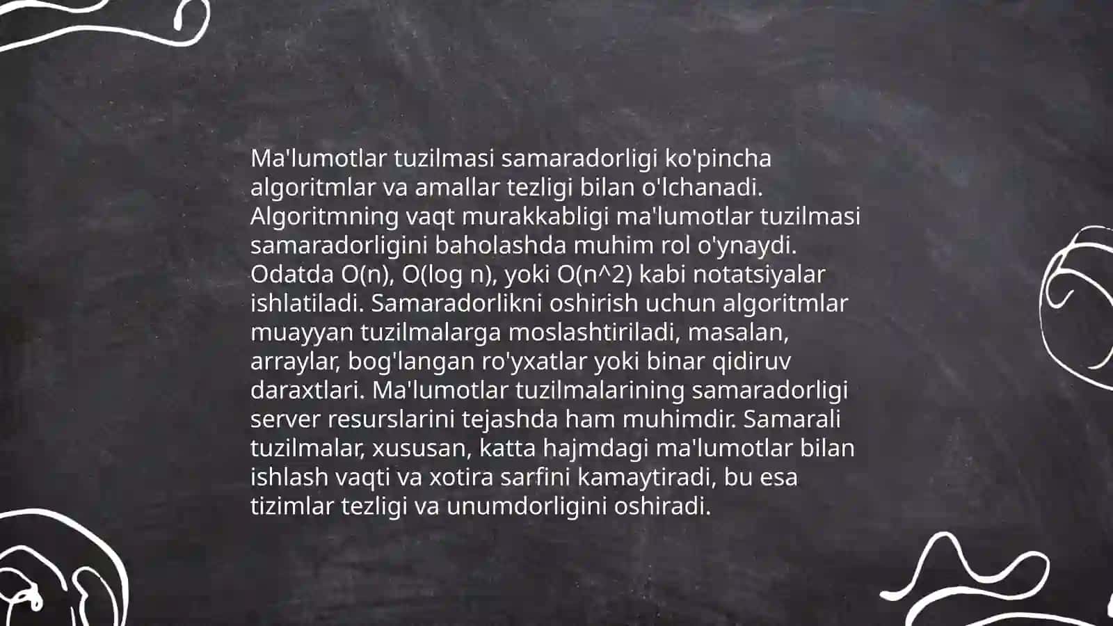 Ma'lumotlarni saqlash tuzilmalari 4