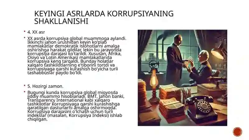 Korrupsiya taraqqiyot kushandasi 4