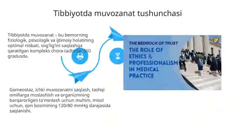 Tibbiyotning tarbiya va muvozanatning ta'rif va mazmuni 4