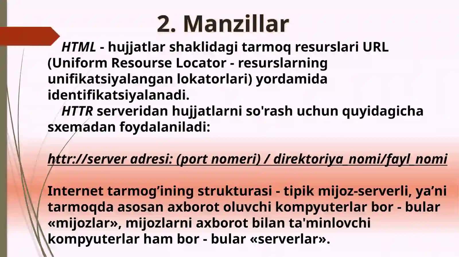 World Wide Webbilan ishlash 4