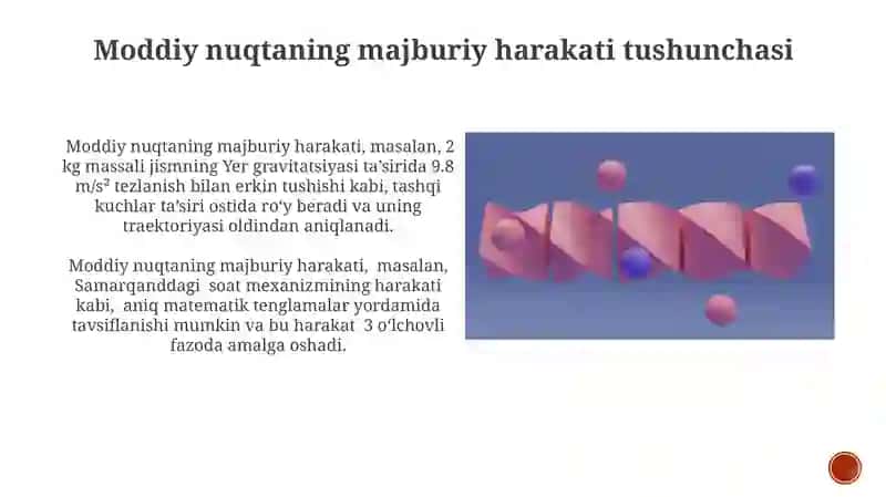 Moddiy nuqtaning majburiy harakati 4