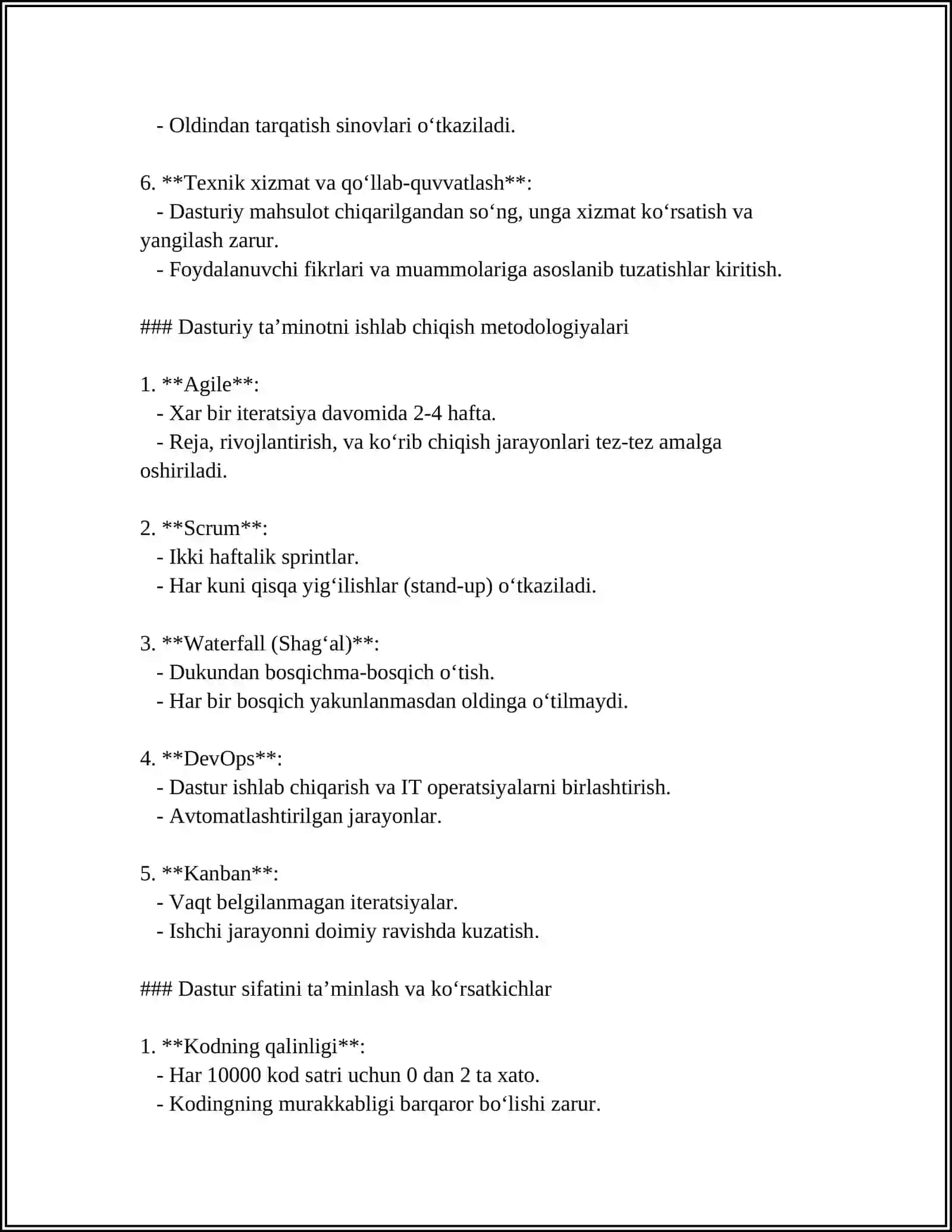 DASTURLARSH TEXNOLOGIYALARI UCHUN VOSITALAR 4