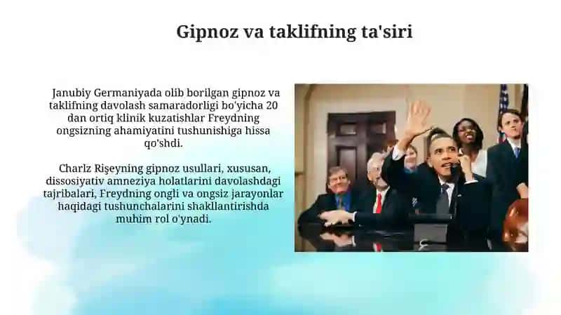 Psixoanalizning shakillanish tarixi 4