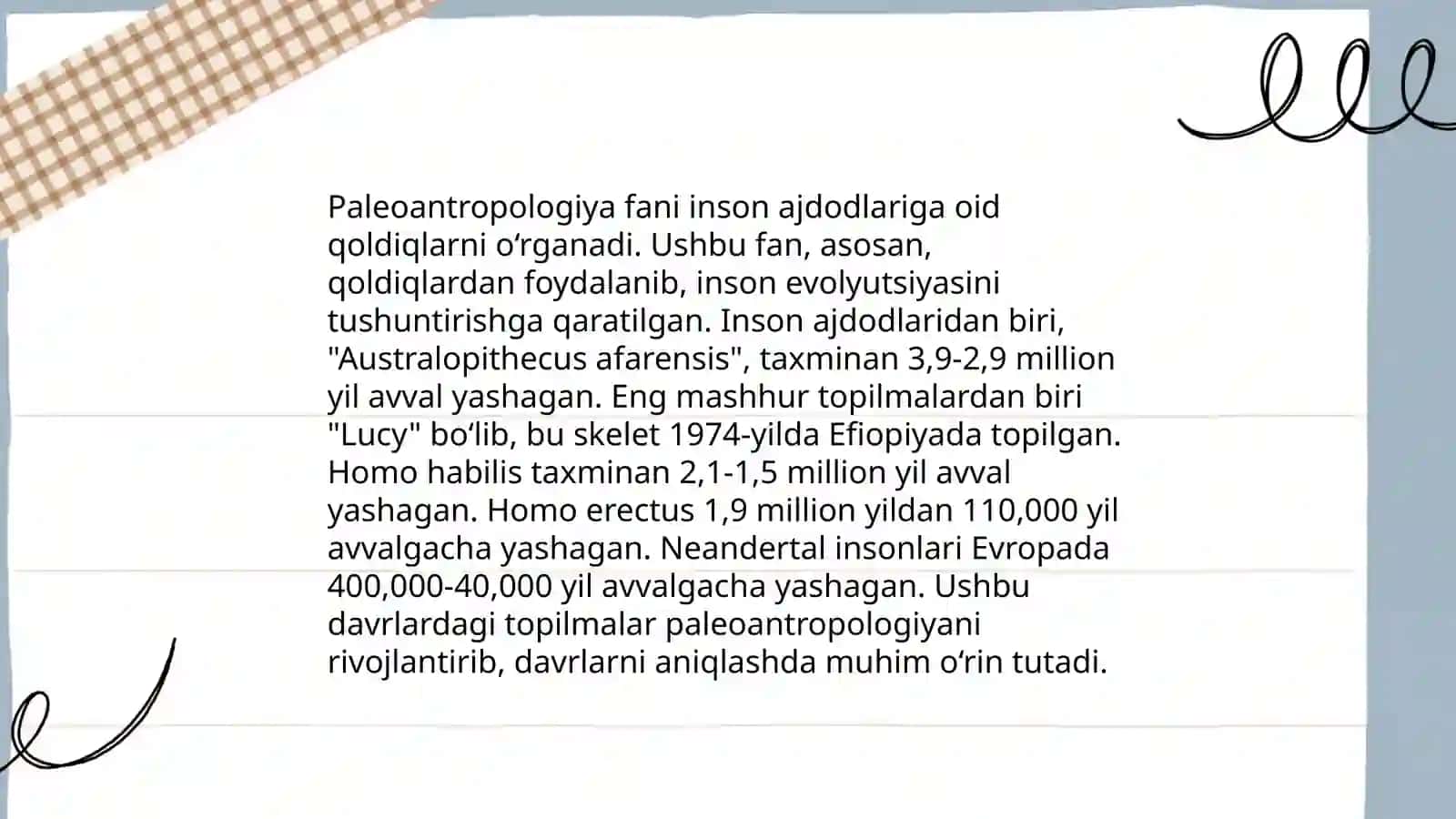 Qadimgi odam rivojlanishining ilik bosqichlari 4