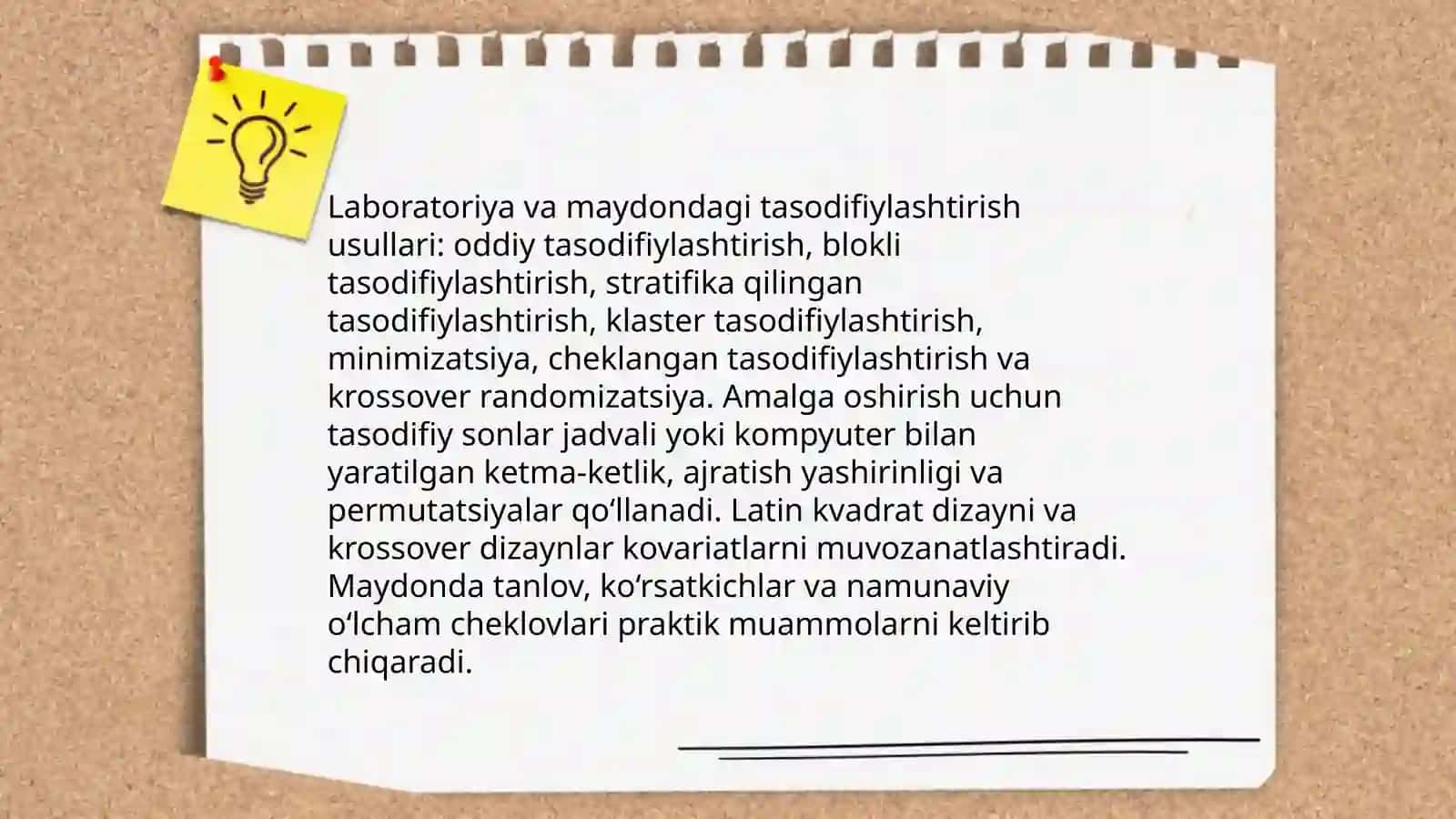 Eksperimentning asosiy tushunchalari 4