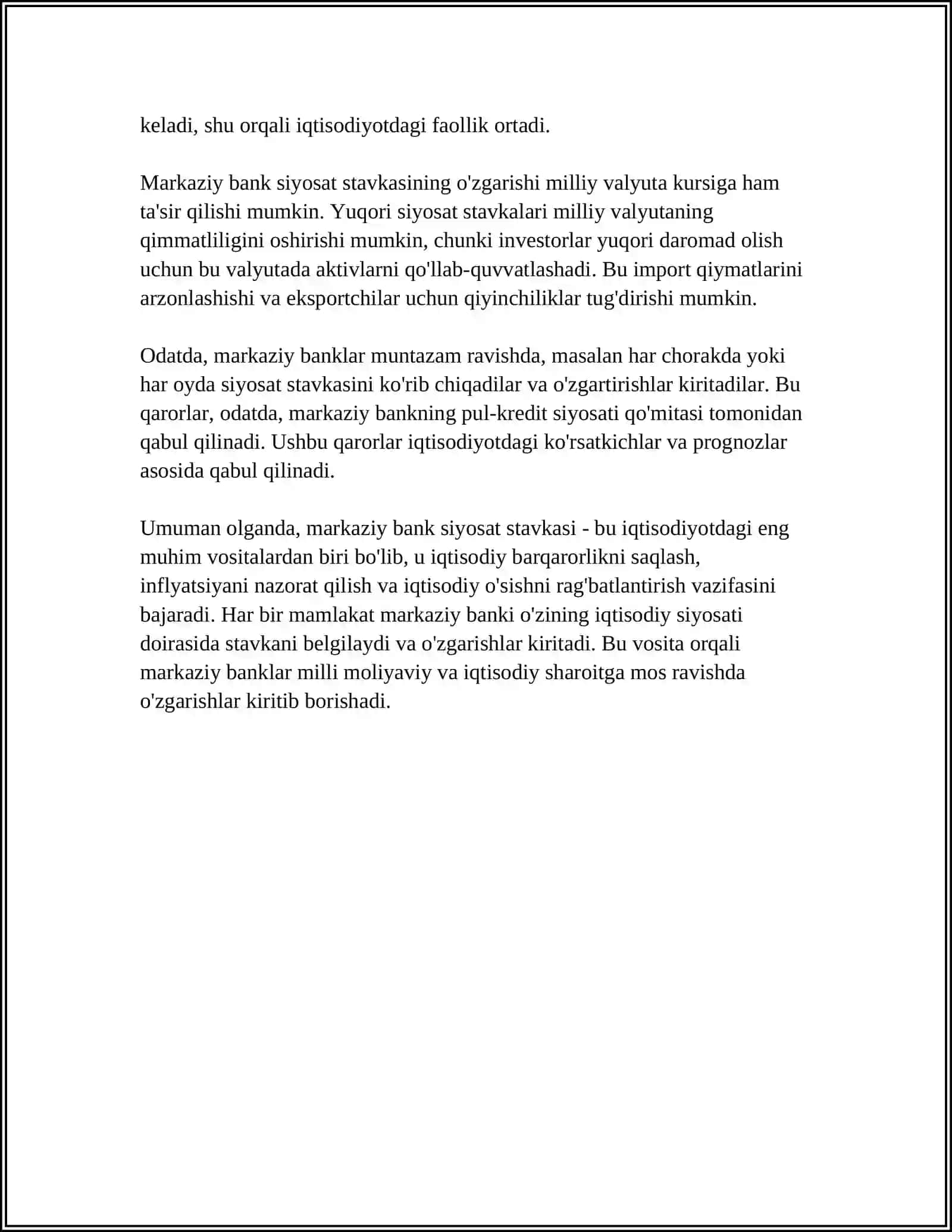 MOLIYAVIY BOZOR STAVKALARI 4