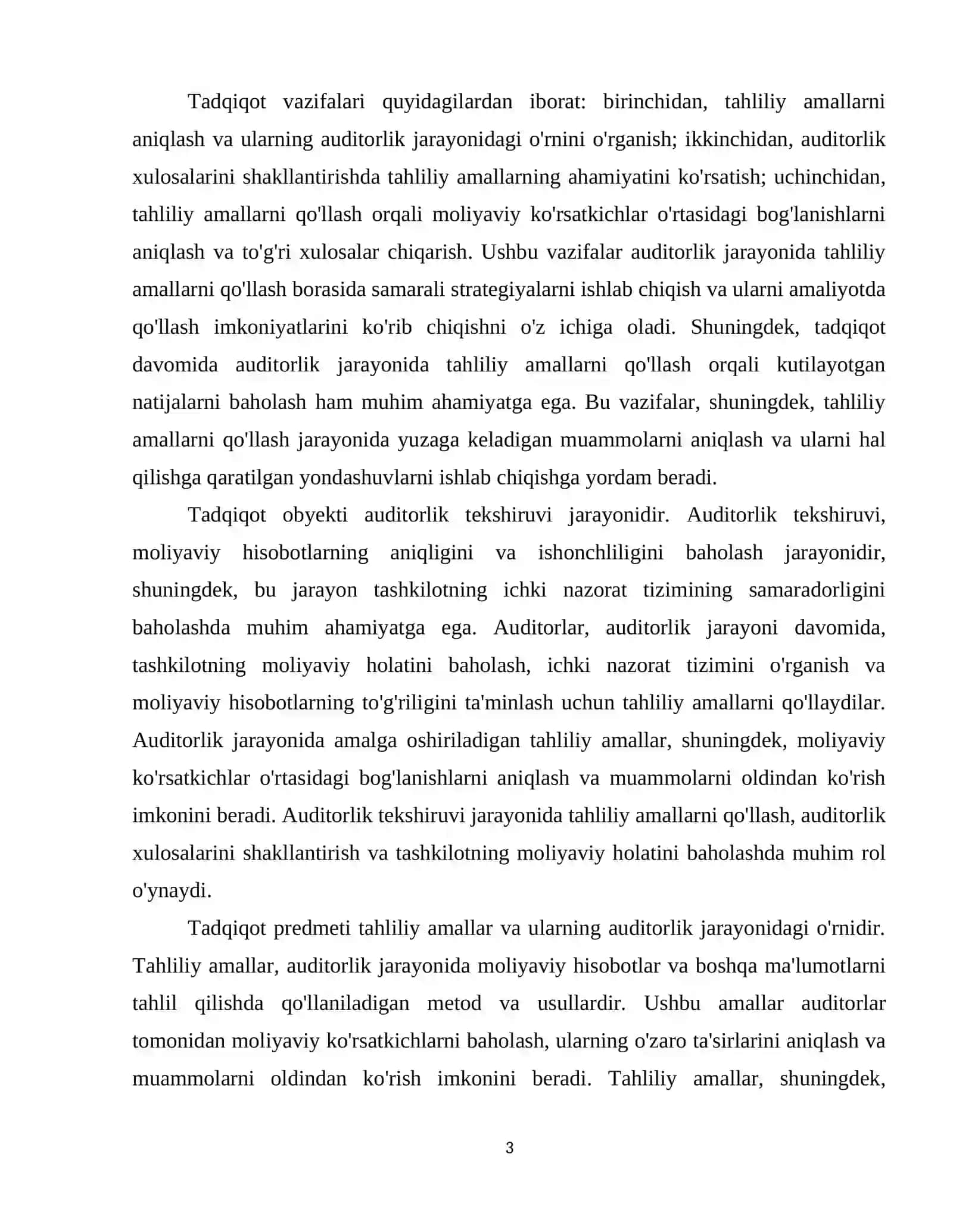 Auditorlik tekshiruvida tahliliy amallarni qo‘llash 4