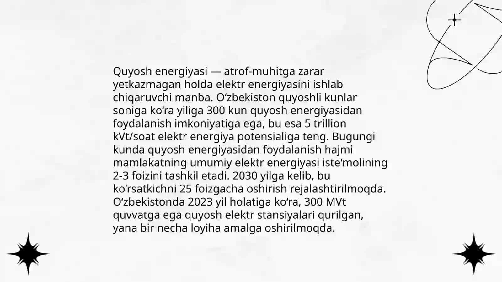 Qayta tiklanadigan elektr manbalari va parallelizm 4