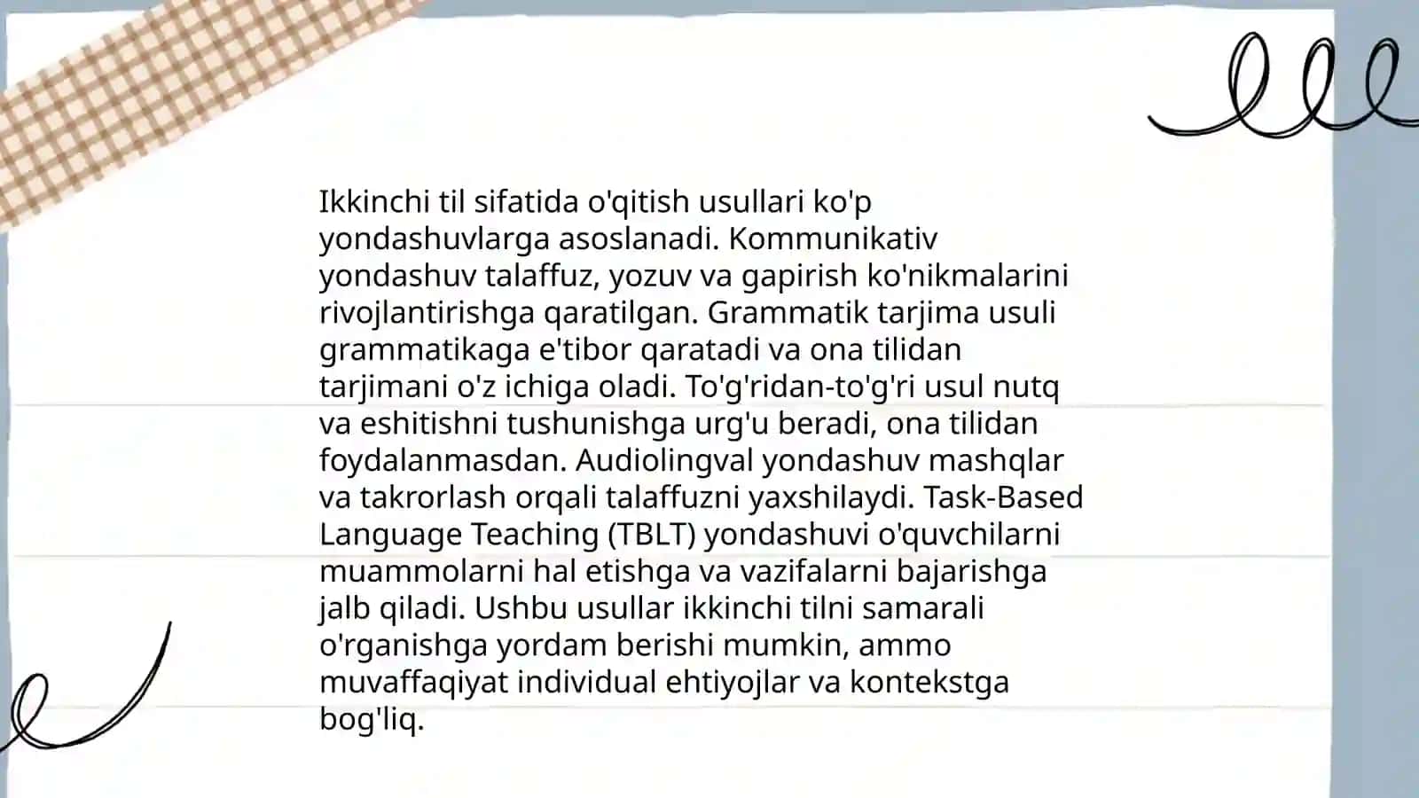 Lisoniy munosabatlar va lisoniy ziddiyatlar 4