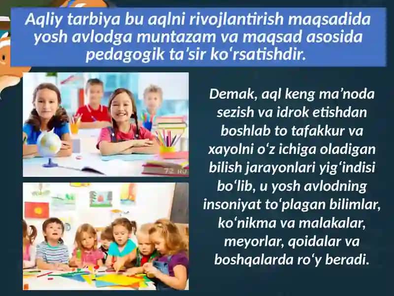 Aqliy tarbiya va ta’lim 4