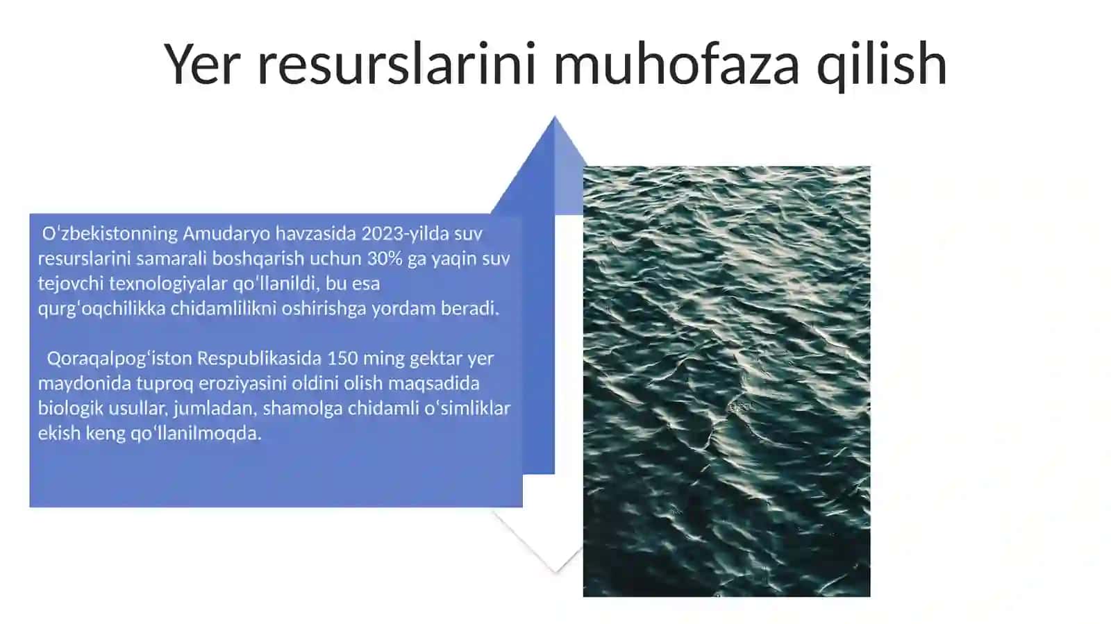 Suv resurslarini muhofaza qilish 4