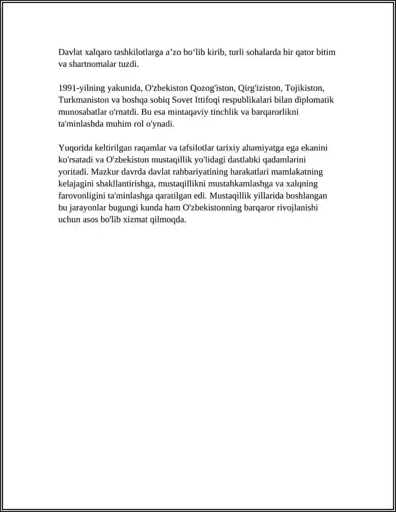 O‘ZBEKISTONNING ENG YANGI TARIXI 4