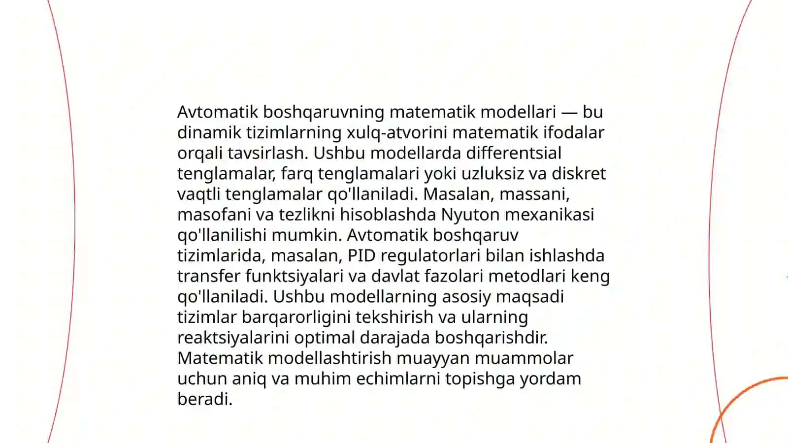 Avtomatik mashina nazorat qilish tizimlari va texnologik agregatlari 4