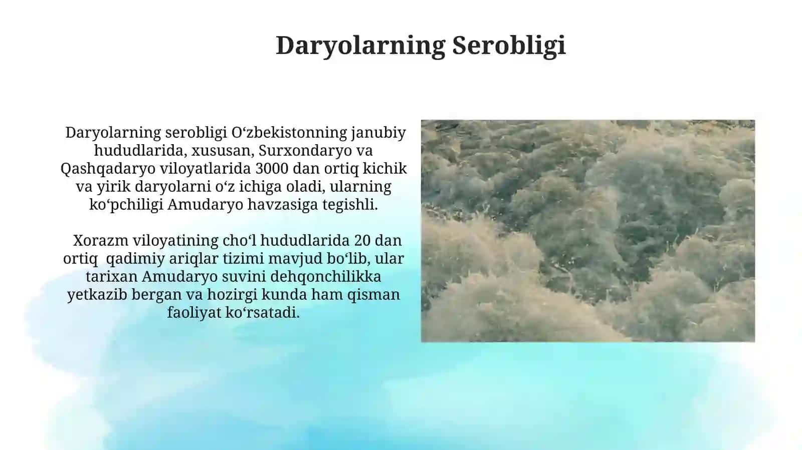 Daryolarni Ifloslanishdan Himoya Qilish 4