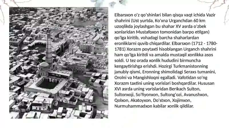 Xiva xonligi tarixiy geografiyasi 4