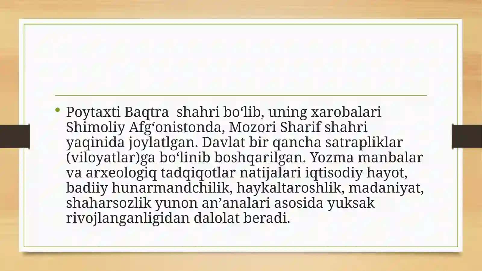 Yunon Baqtriya davlat boshqaruvi 4