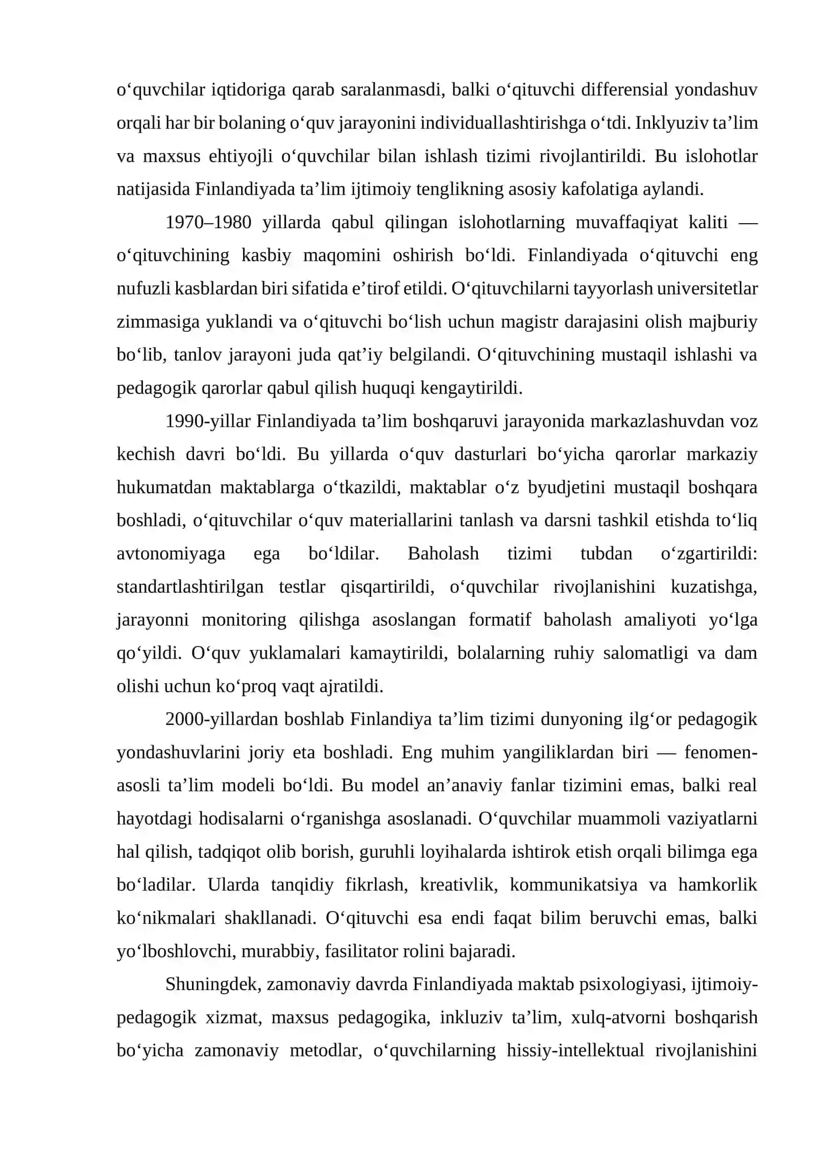 Finlandiya ta`lim tizimi 4